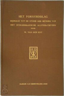 Het fornyrdislag - Willem Van Den Ent