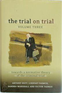 The Trial on Trial - Antony Duff (ISBN 9781841136981)