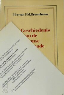 De Geschiedenis van de Vlaamse Letterkunde [met uitnodiging voor presentatie] - Herman Brusselmans (ISBN 9789070924324)