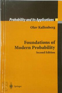 Foundations of Modern Probability - Olav Kallenberg (ISBN 9780387953137)