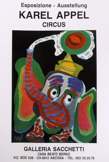 Karel Appel circus - Karel Appel, Galerie Patrick Cramer