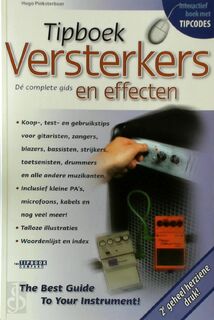Tipboek versterkers en effecten - Hugo Pinksterboer (ISBN 9789087670108)