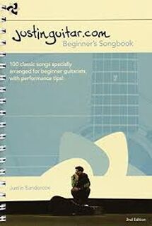 Justinguitar.com Beginners Songbook - (ISBN 9781780387109)