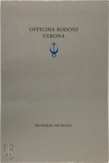 Officina Bodoni, Verona - Luc Indestege, Giovanni Mardersteig