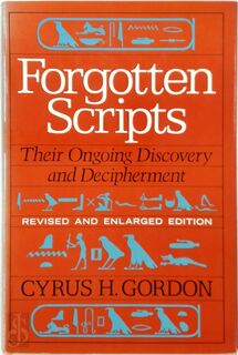 Forgotten Scripts Revised - Cyrus Herzl Gordon, Emily Fox Gordon (ISBN 9780465024841)