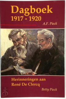 Dagboek 1917-1920 herinnering. rene clerc - Pieck (ISBN 9789072184177)