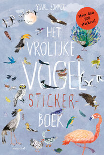 Het vrolijke vogel stickerboek - Yuval Zommer (ISBN 9789047710943)