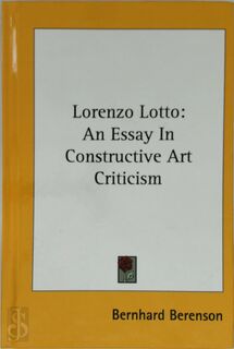 Lorenzo Lotto - Bernhard Berenson (ISBN 9780548116227)