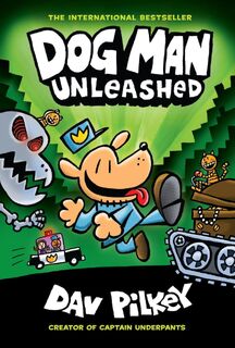 Dog Man Unleashed (HB) (NE) - Dav Pilkey (ISBN 9781338741049)