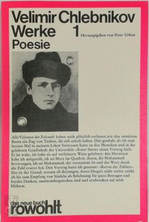 Werke - Velimir Chlebnikov (ISBN 9783499250088)