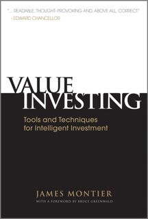 Value Investing - James (Societe Generale) Montier (ISBN 9780470683590)