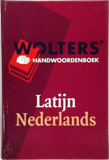 Wolters' Handwoordenboek, Latijn - Nederlands - E.H. F. / RENKEMA Muller (ISBN 9789066486065)