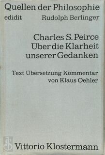 Über die klarheit unserer gedanken - Charles S. Peirce