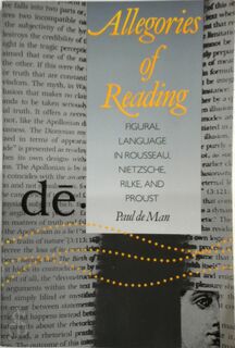 Allegories of reading - Paul de Man (ISBN 9780300028454)