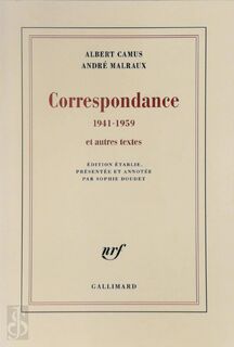 Correspondance, 1941-1959 - Albert Camus, André Malraux (ISBN 9782070146901)