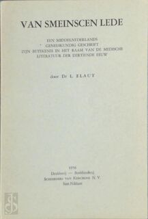 Van Smeinscen Lede [Proefschrift] - L. Elaut