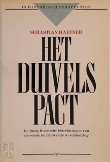 Het duivelspact - Sebastian Haffner, Piet Jaarsma (ISBN 9789023006909)
