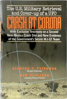 Crash at Corona - Stanton T. Friedman, Don Berliner (ISBN 9781569248607)
