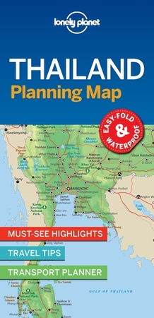 Lonely planet: thailand planning map (1st ed) - Lonely planet: thailand planning map (1st ed) -