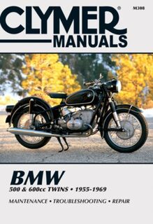 BMW 500 & 600cc Twins Motorcycle (1955-1969) Service Repair Manual - Haynes Publishing (ISBN 9780892872244)