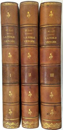 La Sainte Bible vengée des attaques de l'incrédulité et justifiée de tout reproche de contradiction avec la raison, ... - Joseph-François Du Clot La Sainte Bible vengée des attaques de l'incrédulité et justifiée de tout reproche de contradiction avec la raison, ... - Joseph-François Du Clot