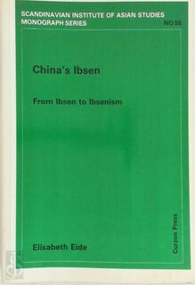 China's Ibsen - Elisabeth Eide, Eide (ISBN 9780700701933)
