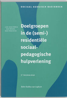 Doelgroepen in (semi-)residentiele sociaalpedagogische hulpverlening - Leo Gualtherie van Weezel, K. Waaldijk (ISBN 9789031345182)