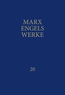 MEW / Marx-Engels-Werke Band 20 - Friedrich Engels, Karl Marx (ISBN 9783320024277)