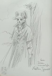 De rovers van keizerrijken 4. Leedbrenger [met tekening en opdracht] - Martin Jamar, Jean Dufaux (ISBN 9789069691985)