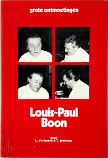 Louis paul Boon - L. Verhuyck, T. Jochems (ISBN 902643097)