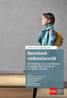 Basisboek Onderwijsrecht. Editie 2020 (ISBN 9789012405997)