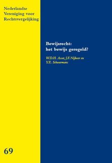 Bewijsrecht : het bewijs geregeld? - W.D.H. Asser, J.F. Nijboer, Y.E. Schuurmans (ISBN 9789058504852)