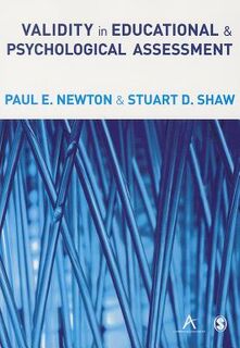 Validity in Educational and Psychological Assessment - Newton (ISBN 9781446253236)