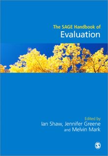 The SAGE Handbook of Evaluation - Shaw (ISBN 9781446270554)