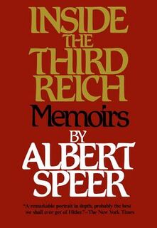 Speer, A: Inside the Third Reich - Albert Speer (ISBN 9780684829494)