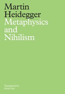 Metaphysics and Nihilism - Martin Heidegger (ISBN 9781509540044)