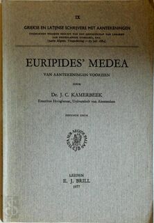 Medea - Euripides (ISBN 9789004054424)