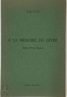 À la mémoire du givre - Tom Gutt