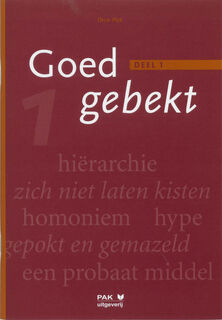 Goed gebekt - Deel 1 - Dick Pak (ISBN 9789080516243)