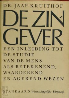 De zingever - Jaap Kruithof (ISBN aul)