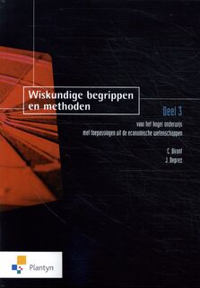 Wiskundige begrippen en methoden - Christian Biront, Johan Deprez (ISBN 9789030136897)