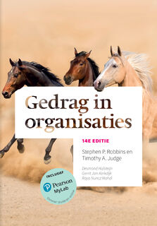 Gedrag in organisaties - Stephen P. Robbins, Timothy A. Judge (ISBN 9789043037204)