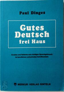 Gutes Deutsch frei Haus - Paul Dinges (ISBN 9783812000703)