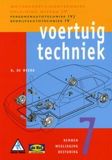 Voertuigtechniek - B. de Weerd (ISBN 9789071838118)