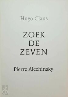 Zoek de zeven - Hugo Claus, Pierre Alechinsky, Georges Wildemeersch, Freddy De Vree