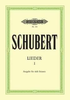 Lieder 1 - Franz Schubert (ISBN 9790014000721)