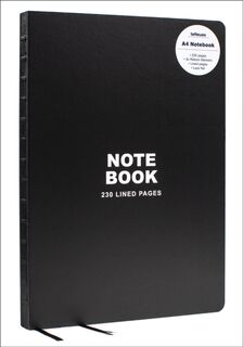 Black A4 Notebook - Teneues Publishing (ISBN 9781623259457)