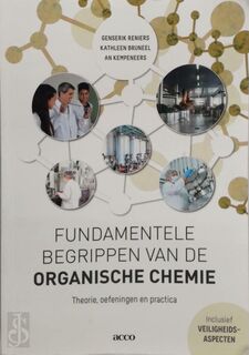 Fundamentele begrippen van de organische chemie - Reniers Genserik (ISBN 9789462927155)