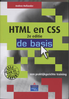 HTML en CSS - Andree Hollander (ISBN 9789043016551)