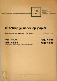 Ik schrijf je neder op papier - Hugo Claus, Maddy Buysse